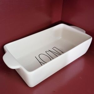 Rae Dunn Kitchen - Rae Dunn ENJOY Ceramic LL Loaf Pan 9" x 5" x 2.5" Rae Dunn Kitchen - Rae Dunn ENJOY Ceramic LL Loaf Pan 9" x 5" x 2.5"